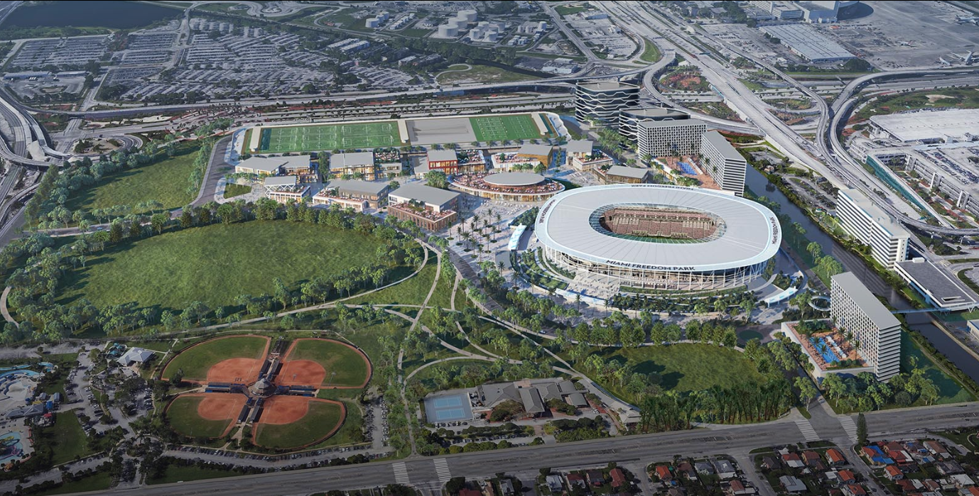 Arquitectonica ha diseñado el plan maestro de Miami Freedom Park