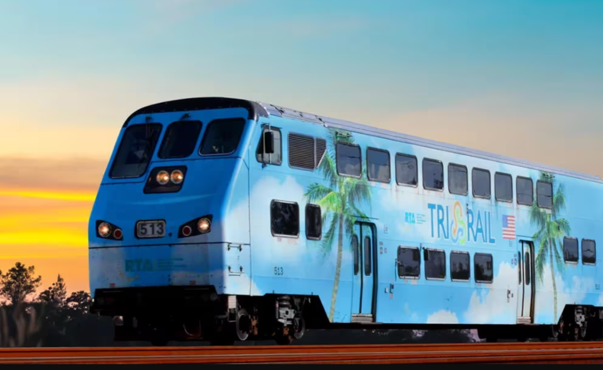 Los trenes Tri-Rail llegarán al centro de Miami en enero de 2024