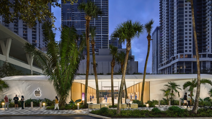 Apple invierte 4 mil millones de dolares en Miami Worldcenter