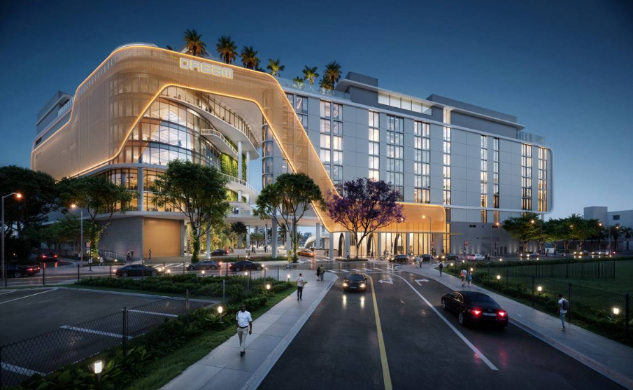 Era un lugar de fiesta en el río Miami. Ahora se están instalando allí un hotel, un club y un bar